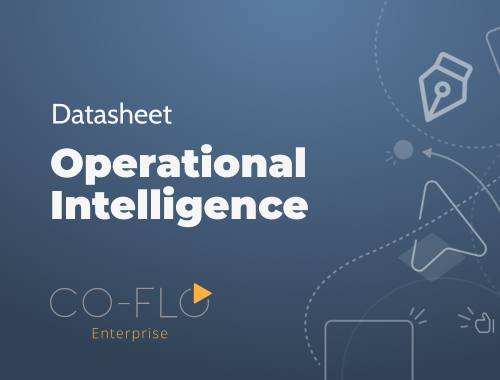 Datasheet: Co-Flo Operational Intelligence