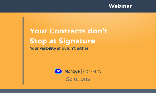 Your Contracts Don't Stop at Signature