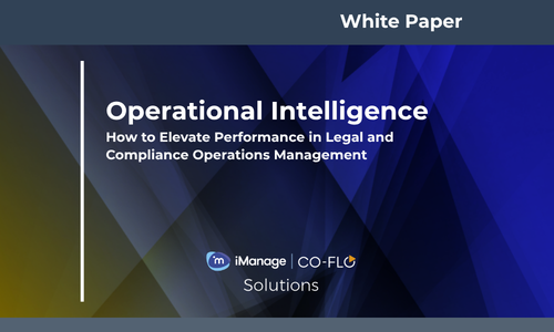 How to Elevate Performance in Legal and Compiance Operations Management